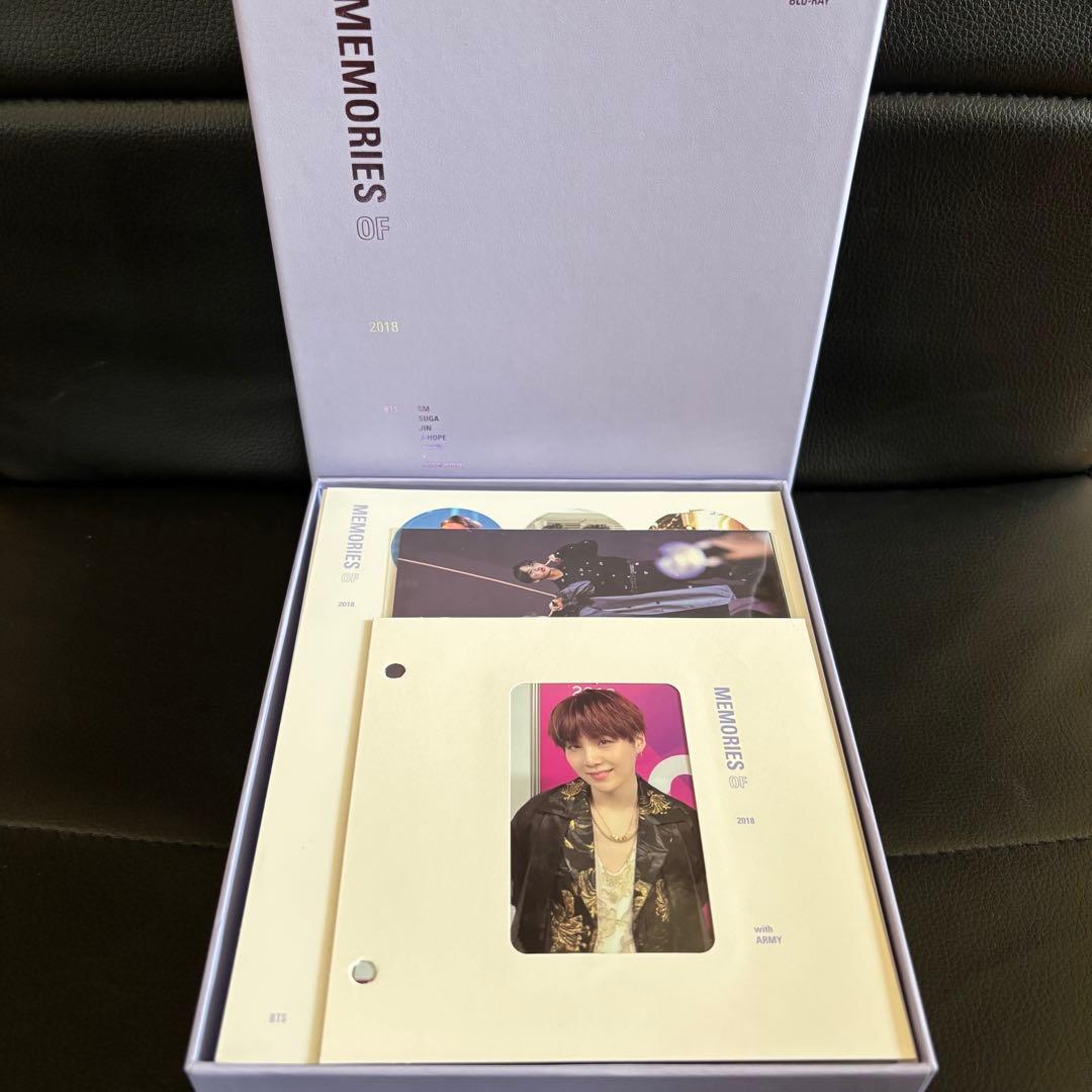 ユンギ トレカ付き BTS MEMORIES 2018 ブルーレイ 日本語字幕入