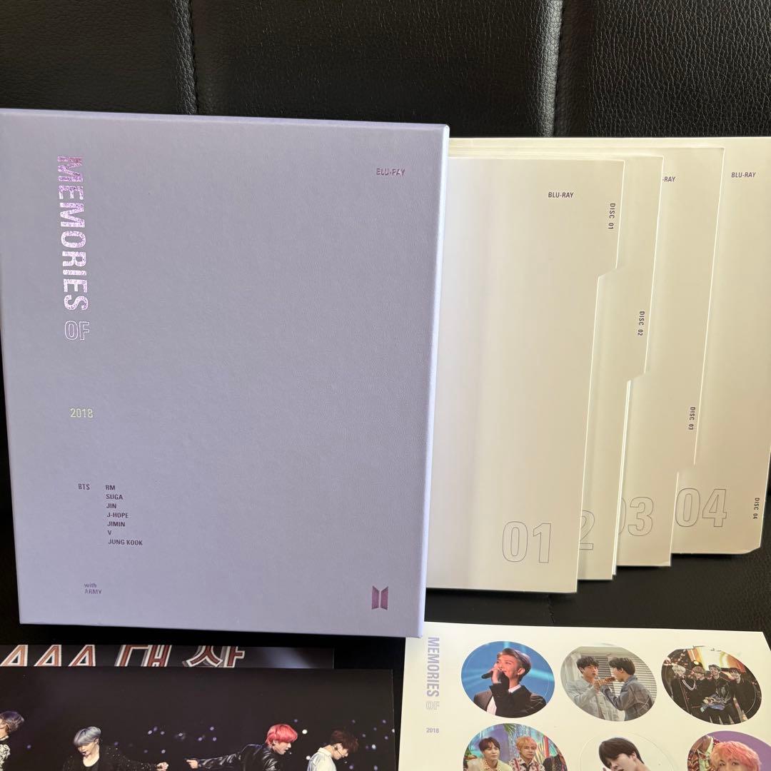 ユンギ トレカ付き BTS MEMORIES 2018 ブルーレイ 日本語字幕入