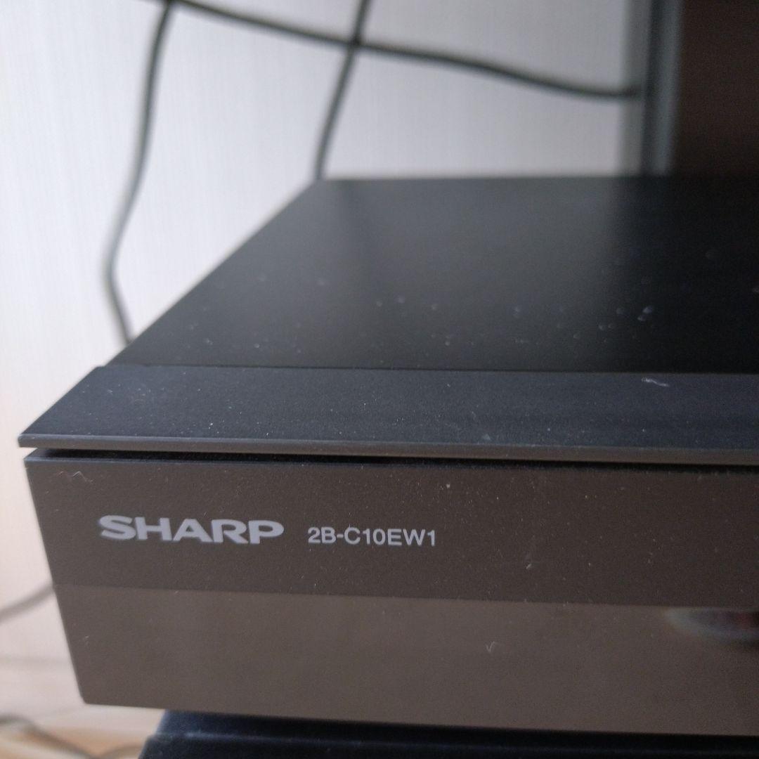 SHARP ブルーレイディスクレコーダー2B-C10EW1 1TB