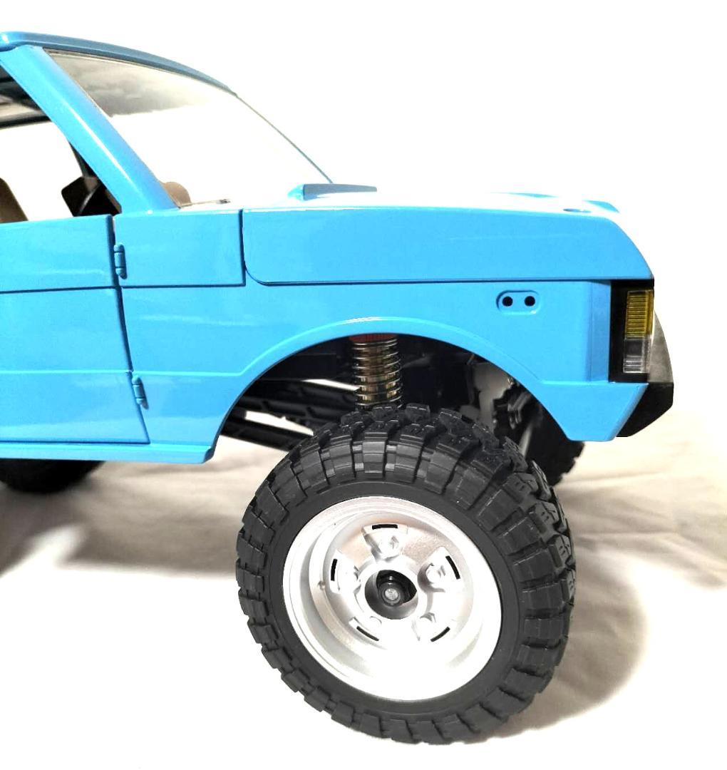 MN 168 1/12 初代レンジローバー SUVラジコンクローラー BLUE