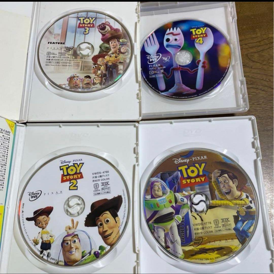 オールDVDです❤️トイストーリー全巻セットです。国内正規品