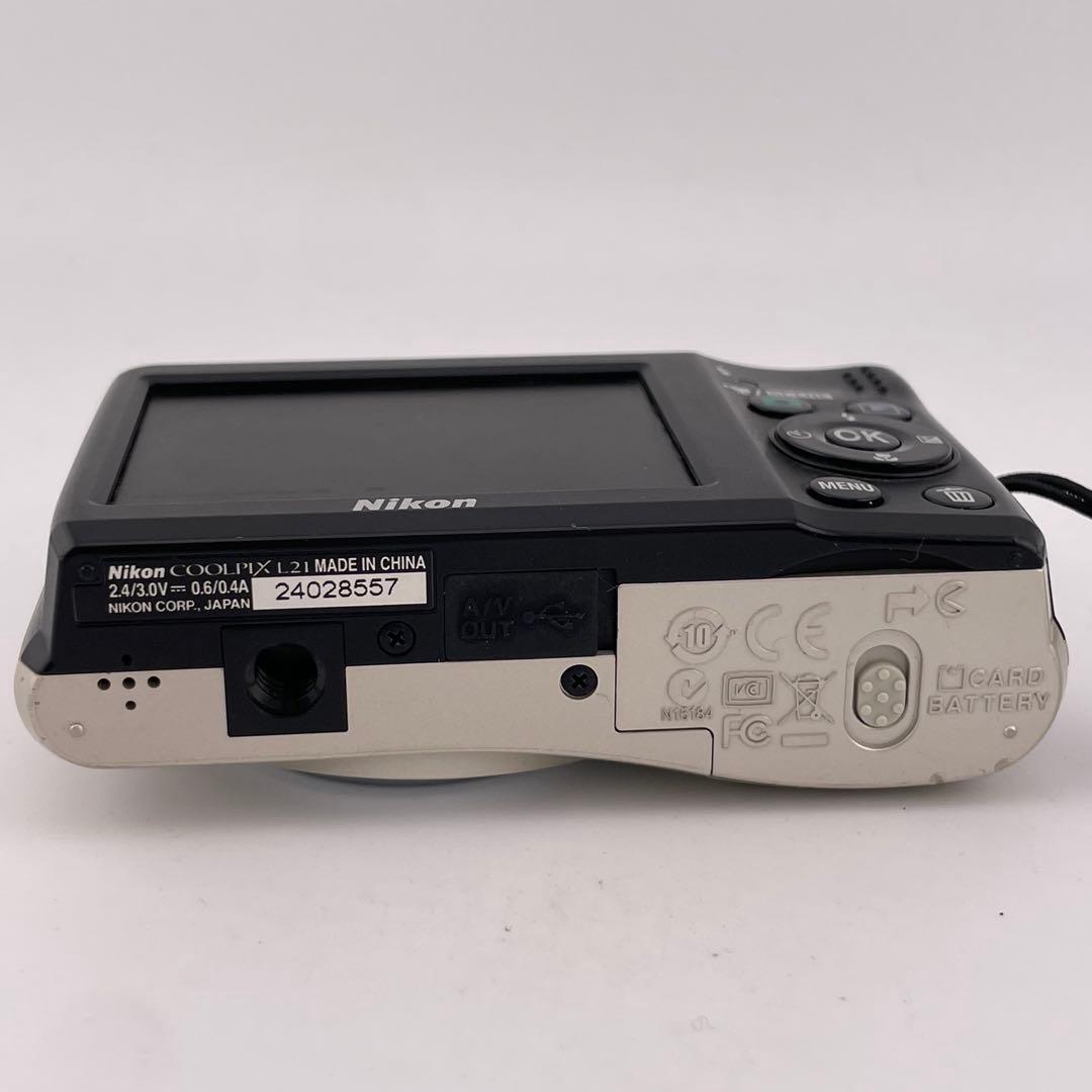 実写美⭕️【動作確認済】Nikon COOLPIX L21 デジカメ　ニコン