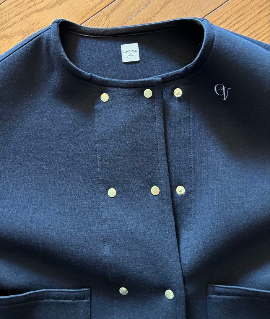 CHEVALノーカラージャケット