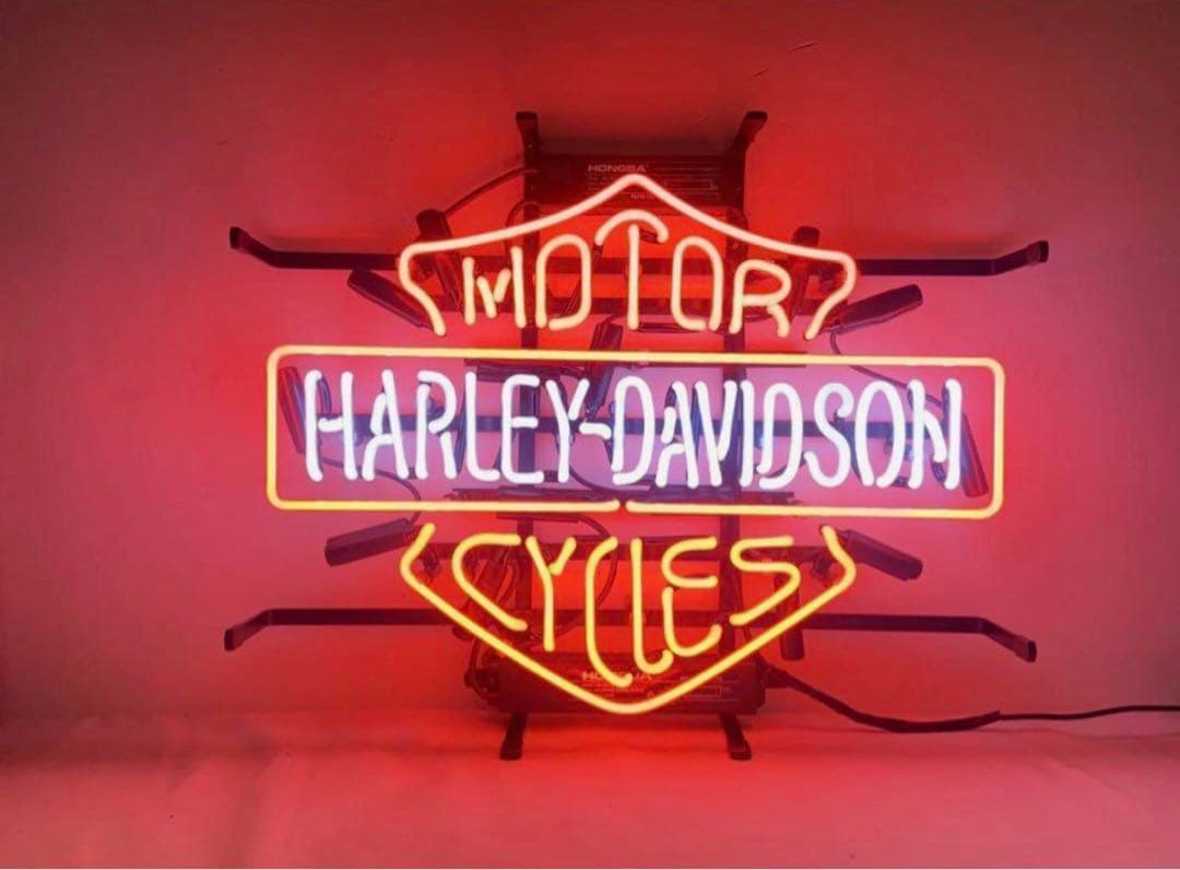 オリジナル　ハーレーダビッドソン ネオンサイン 看板　オーダーメイド　ネオン管