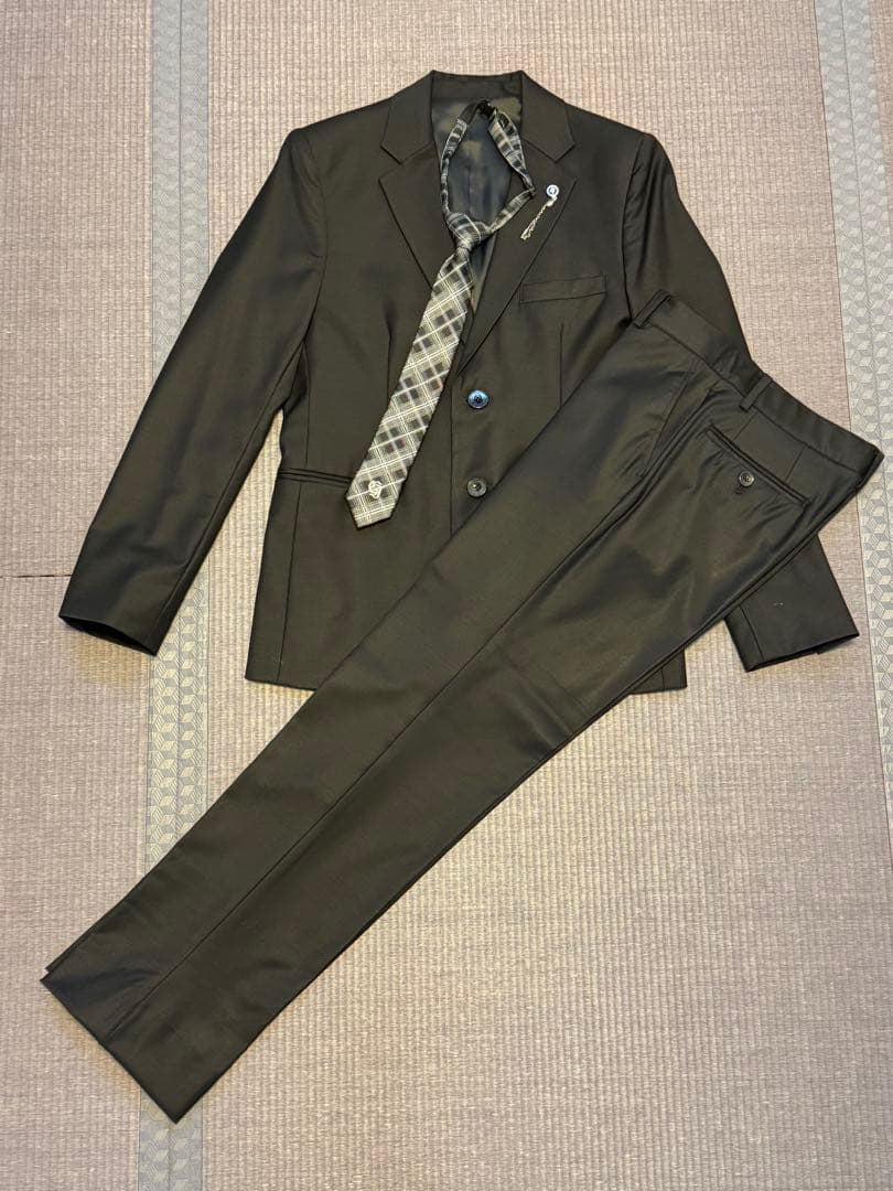 コムサイズム スーツ 160 男の子 卒業式 フォーマル セット