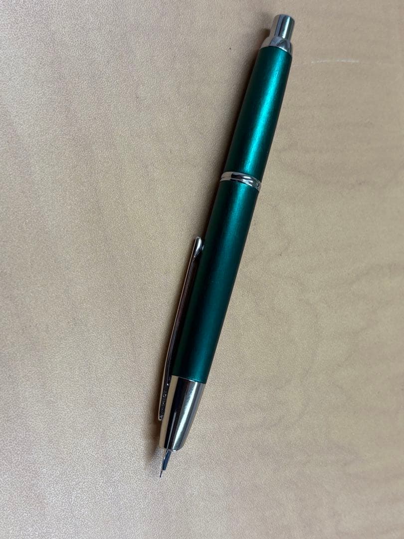 【ほぼ未使用】パイロット キャップレスデシモ 20カラーズ 細字グリーン