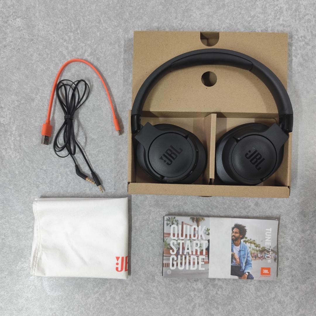 JBL TUNE 770NC ワイヤレスヘッドホン ブラック