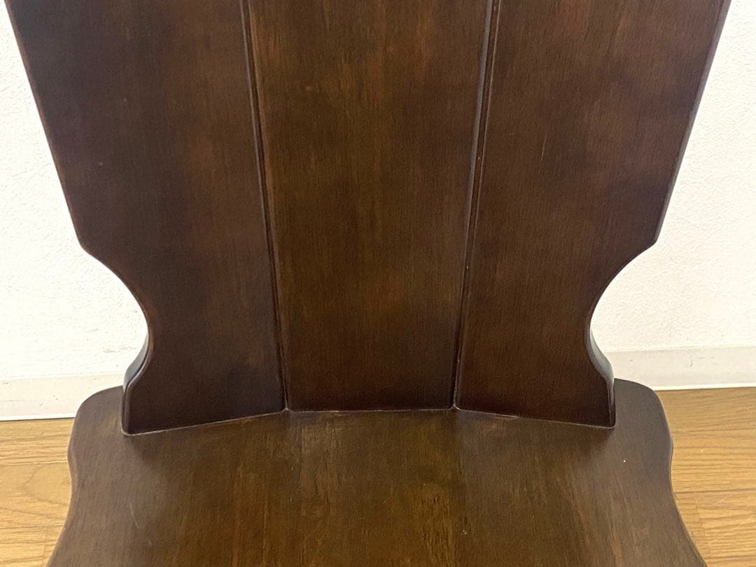 美品 カリモク ルスティック ダイニング チェア 椅子 インテリア ①