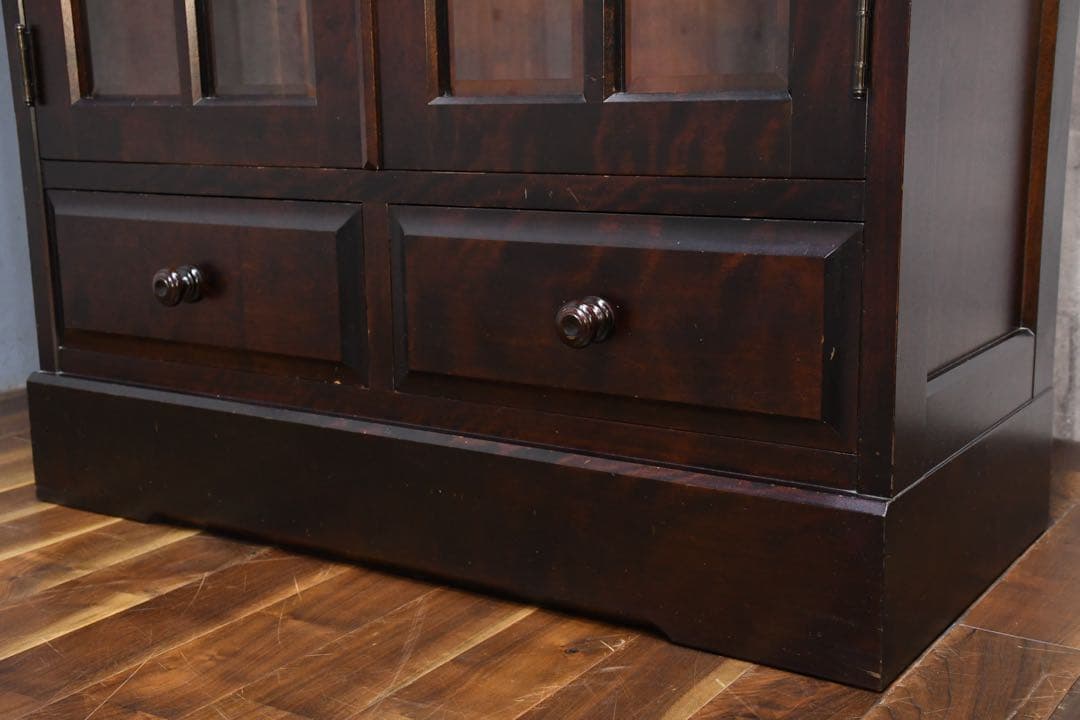 EGK32 北海道民芸家具 HM114 本棚 ブックキャビネット ブックシェルフ