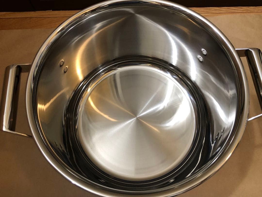 未使用　フジノス　ELEC MASTER PRO 両手深鍋　24cm IH対応