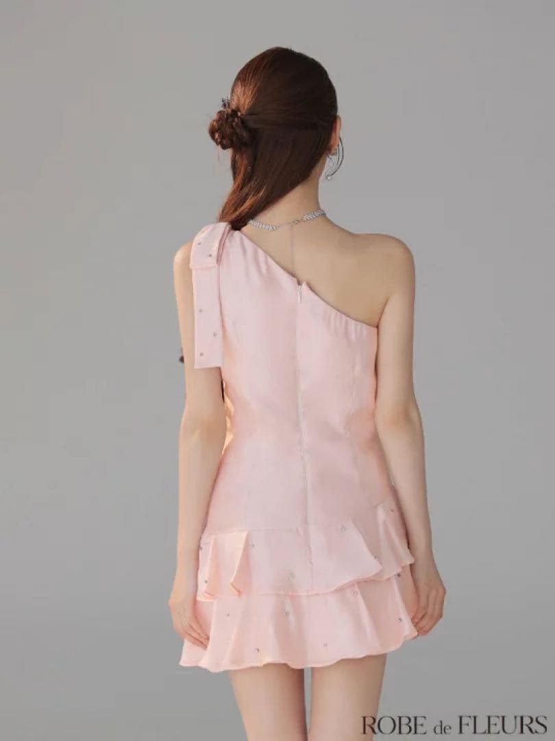 S ピンク 4322 ローブドフルールブリエSugar系キャバドレス
