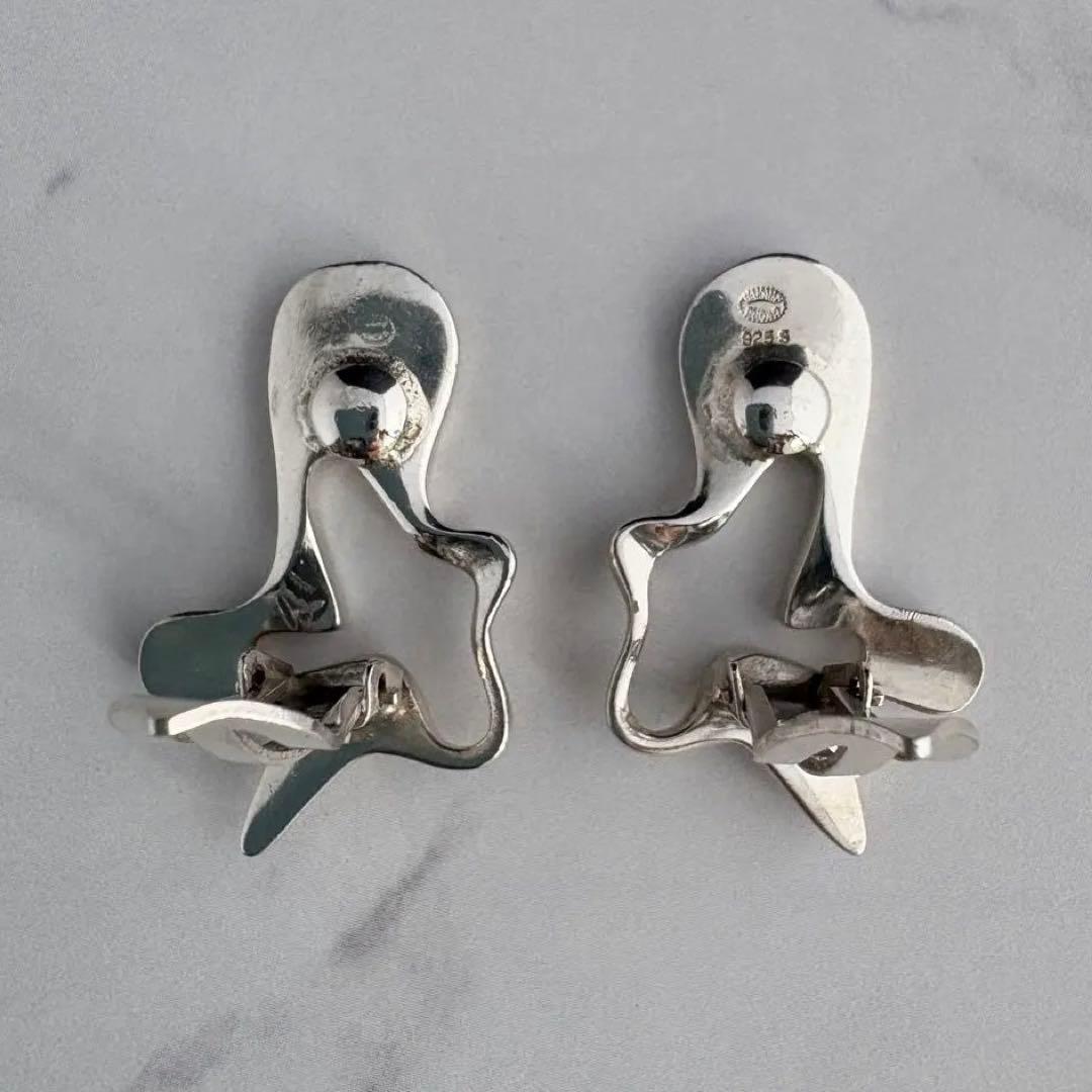 ジョージジェンセン ブローチ321＆イヤリング コッペル SV925デンマーク製