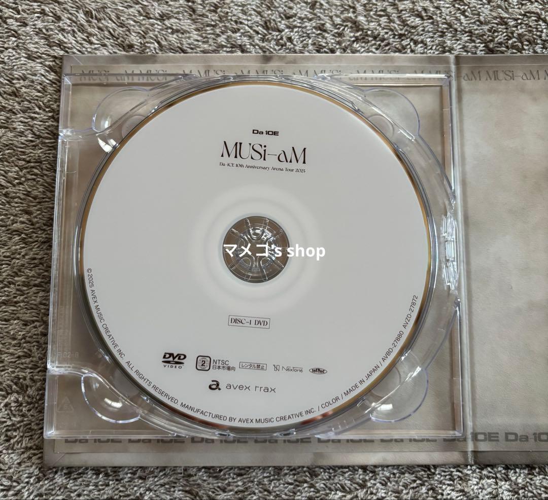 Da-iCE 10th -MUSi-aM- 豪華盤4DVD+CD※スマプラ無し※