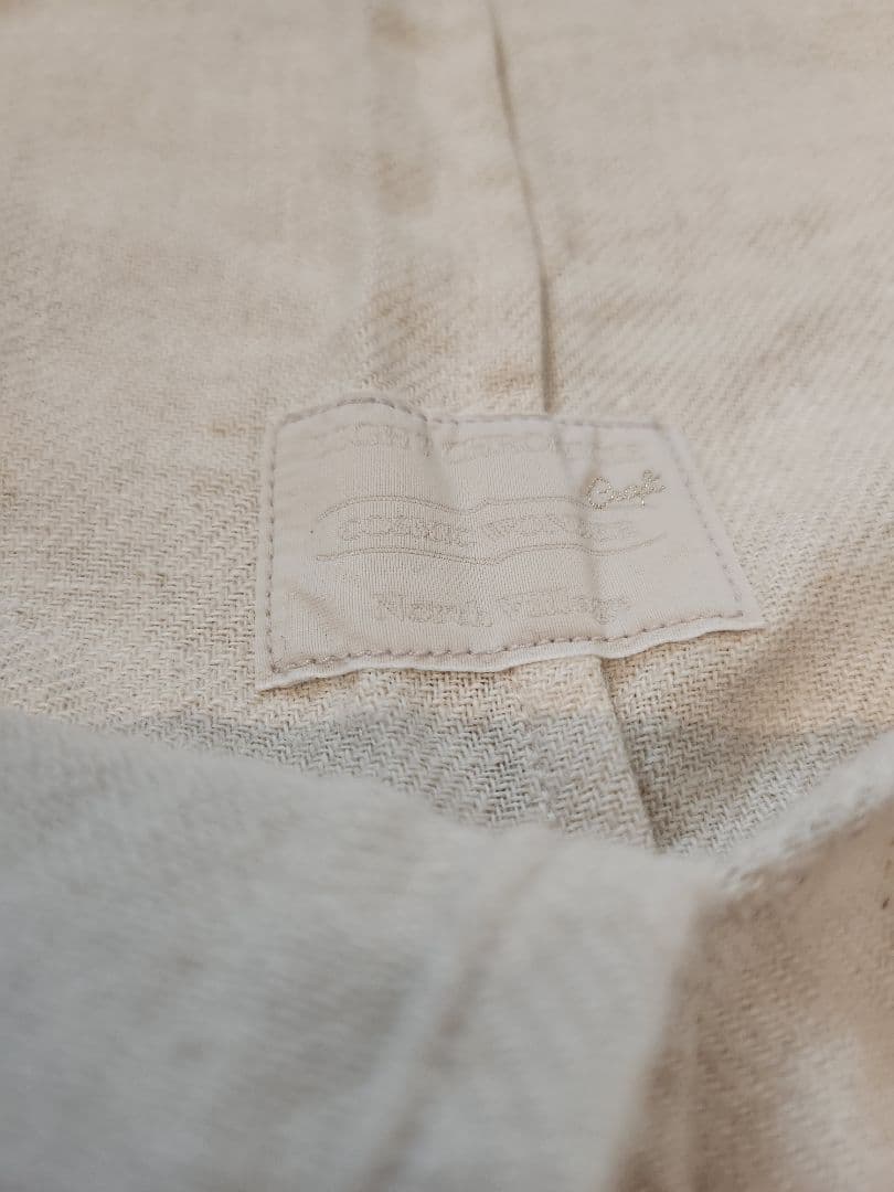 Cosmic wonder ラップパンツ　リネンウール　秋冬春まで