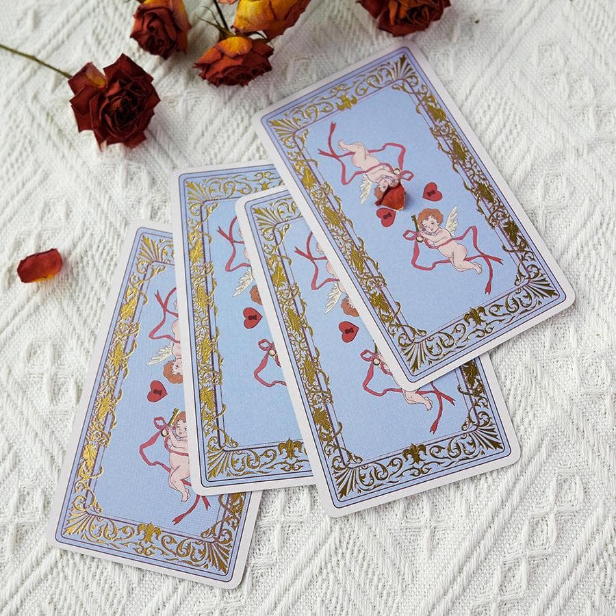 【正規品タロットカード】レトロかわいい✨少女マンガのようにキラキラしたデッキ