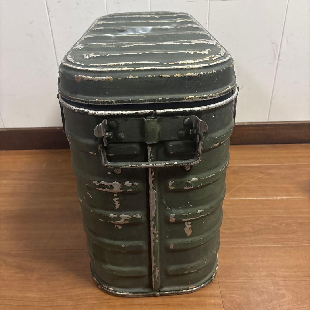 米軍　実物　US フードコンテナ ODグリーン 89年　送料無料