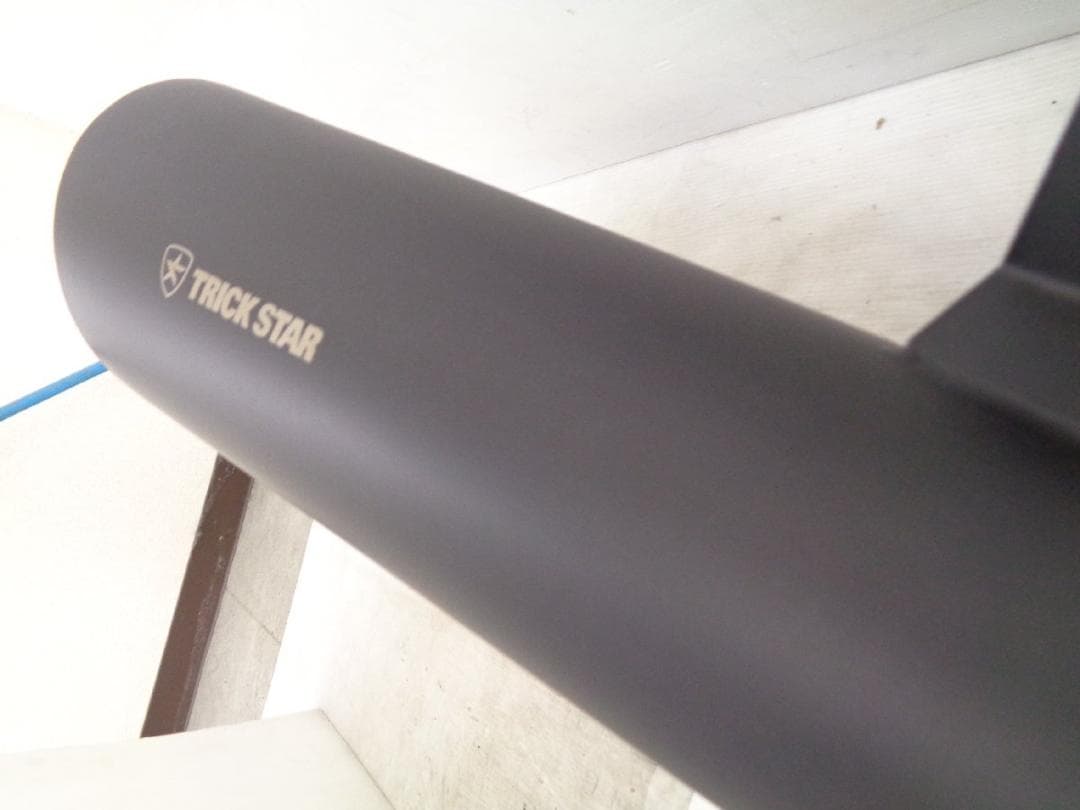 エリミネーター400 24-25 トリックスター ブラック メガホン マフラー