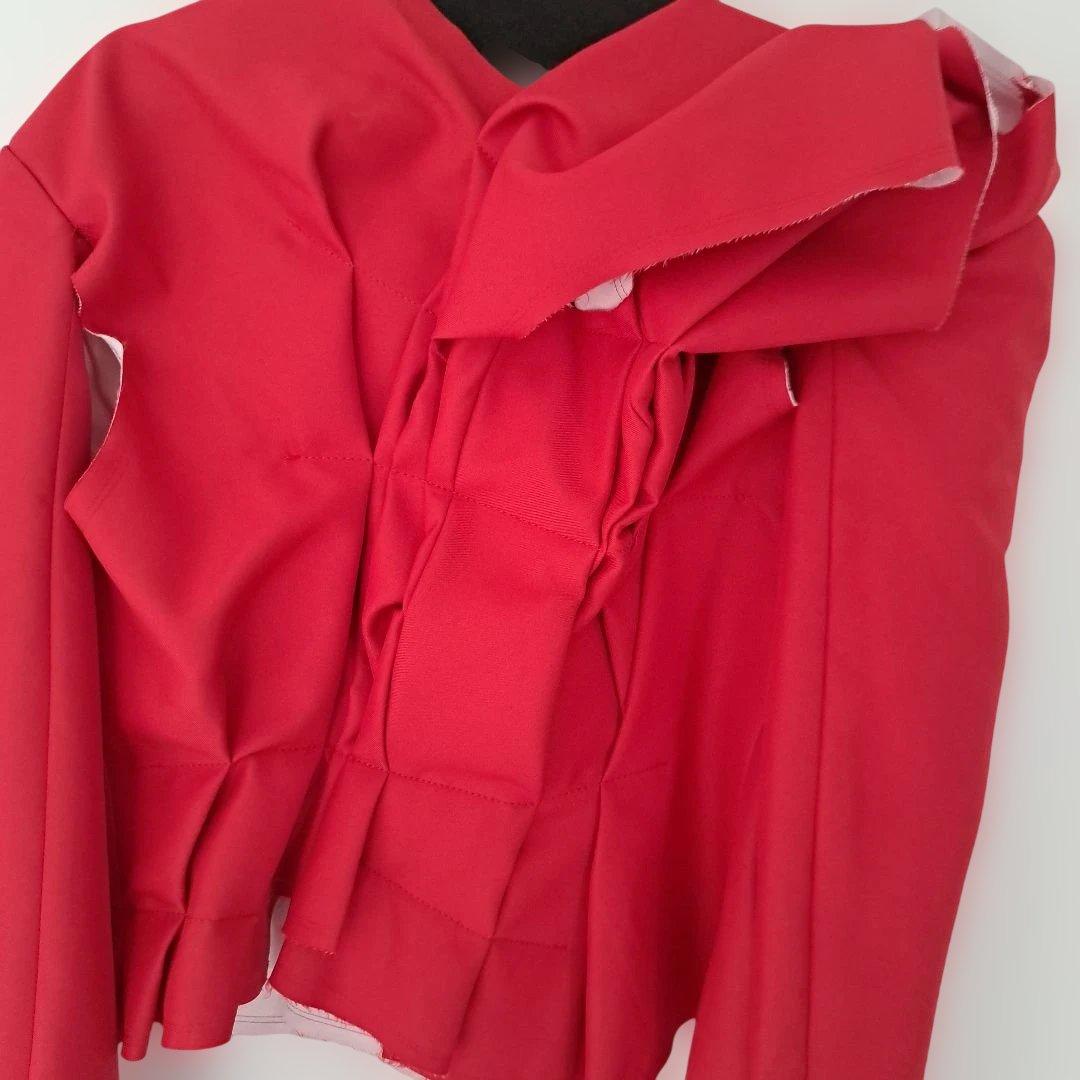 コム・デ・ギャルソン２０２３AW エステルクラッシュジャケット　Mサイズ