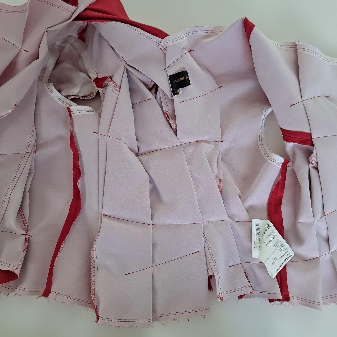 コム・デ・ギャルソン２０２３AW エステルクラッシュジャケット　Mサイズ