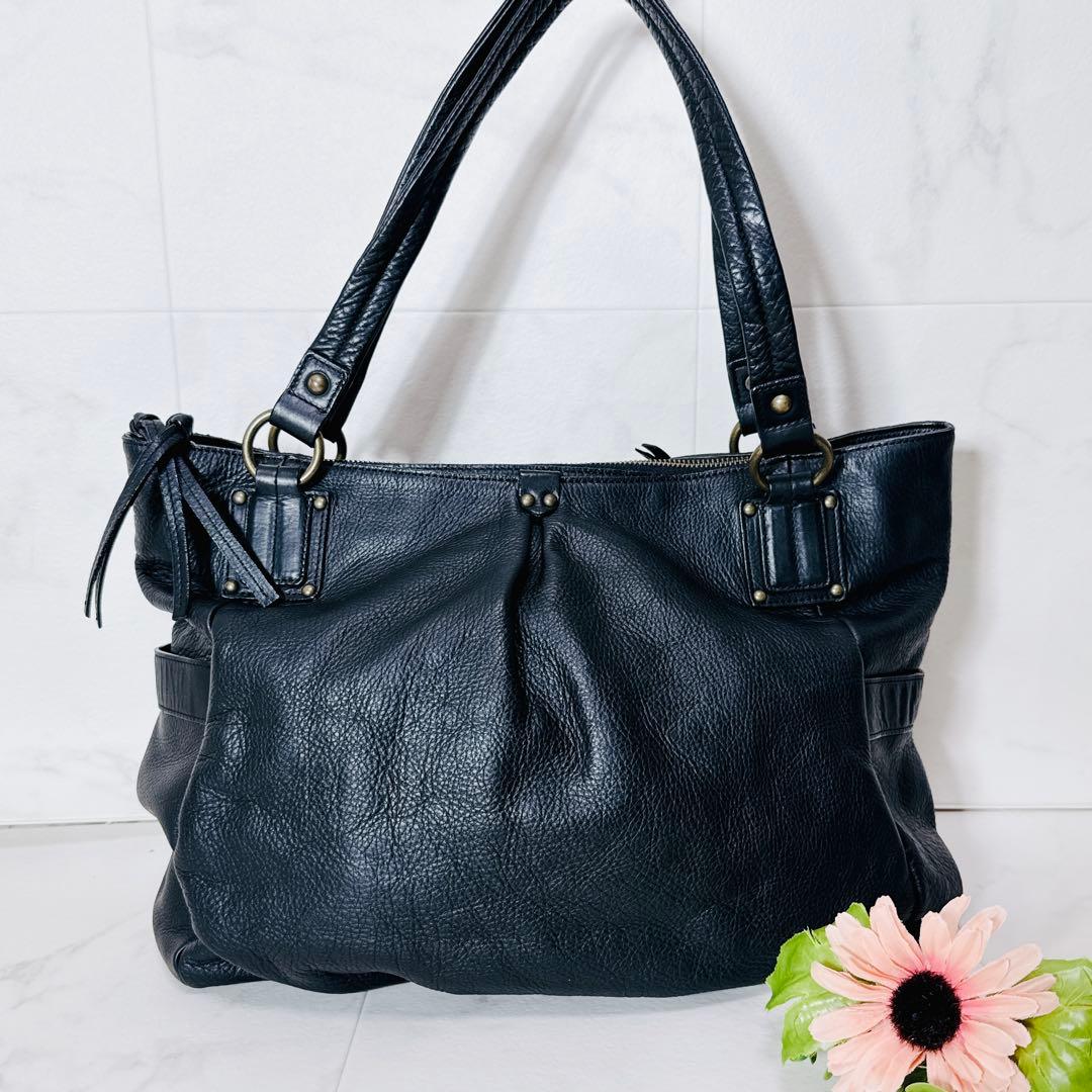 ダコタ　Dakota トートバッグ　A4サイズ収納可能　黒　ビジネスバッグ