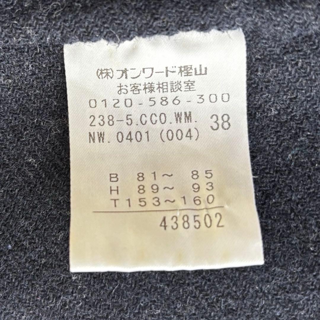 自由区✨2way アンゴラウール　ポンチョ　リアルファー　フード　ケープコートM