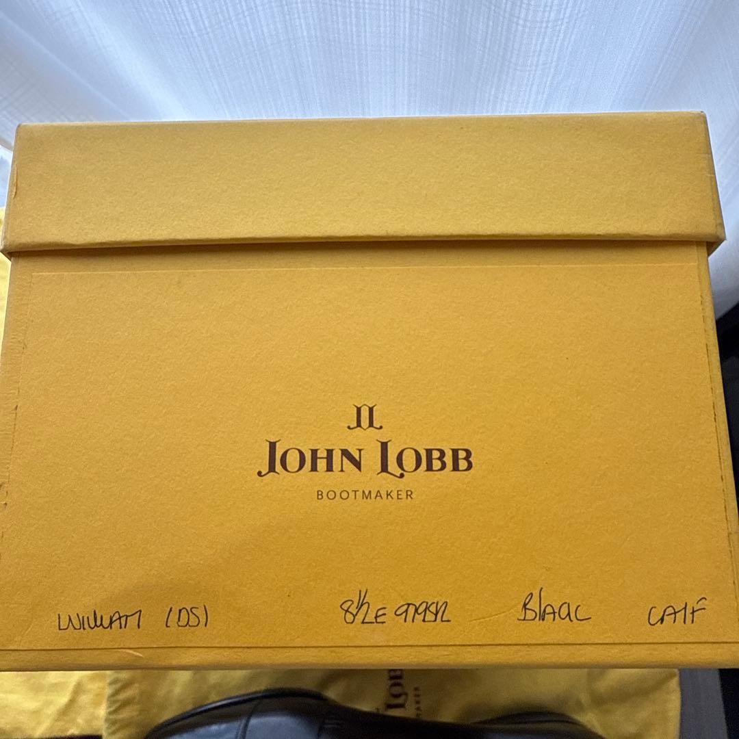 JOHN LOBB WILLIAM ブラックレザーシューズ