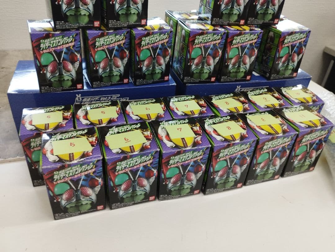 仮面ライダー マスクコレクション Vol.3　27個セット