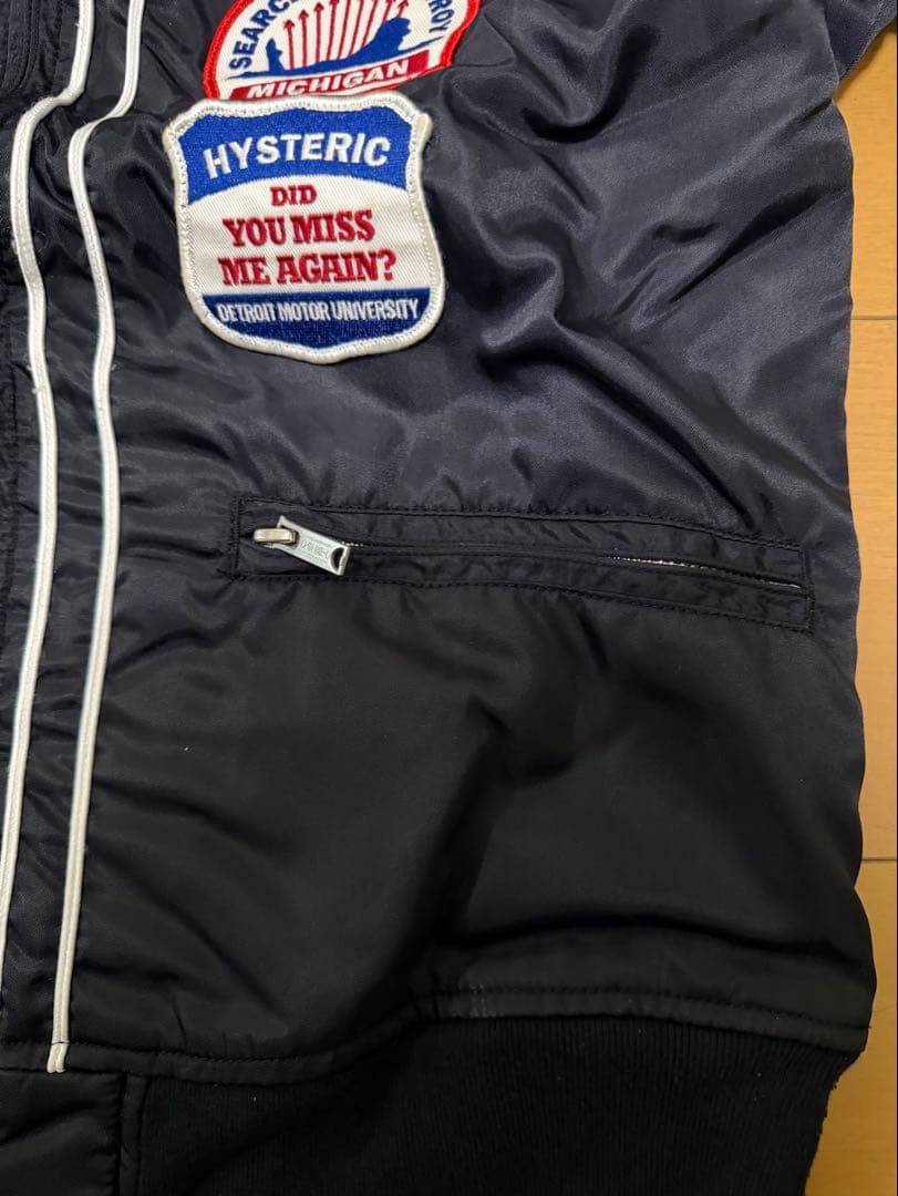 ヒステリックグラマー　レーシングジャンバー　貴重なブラック