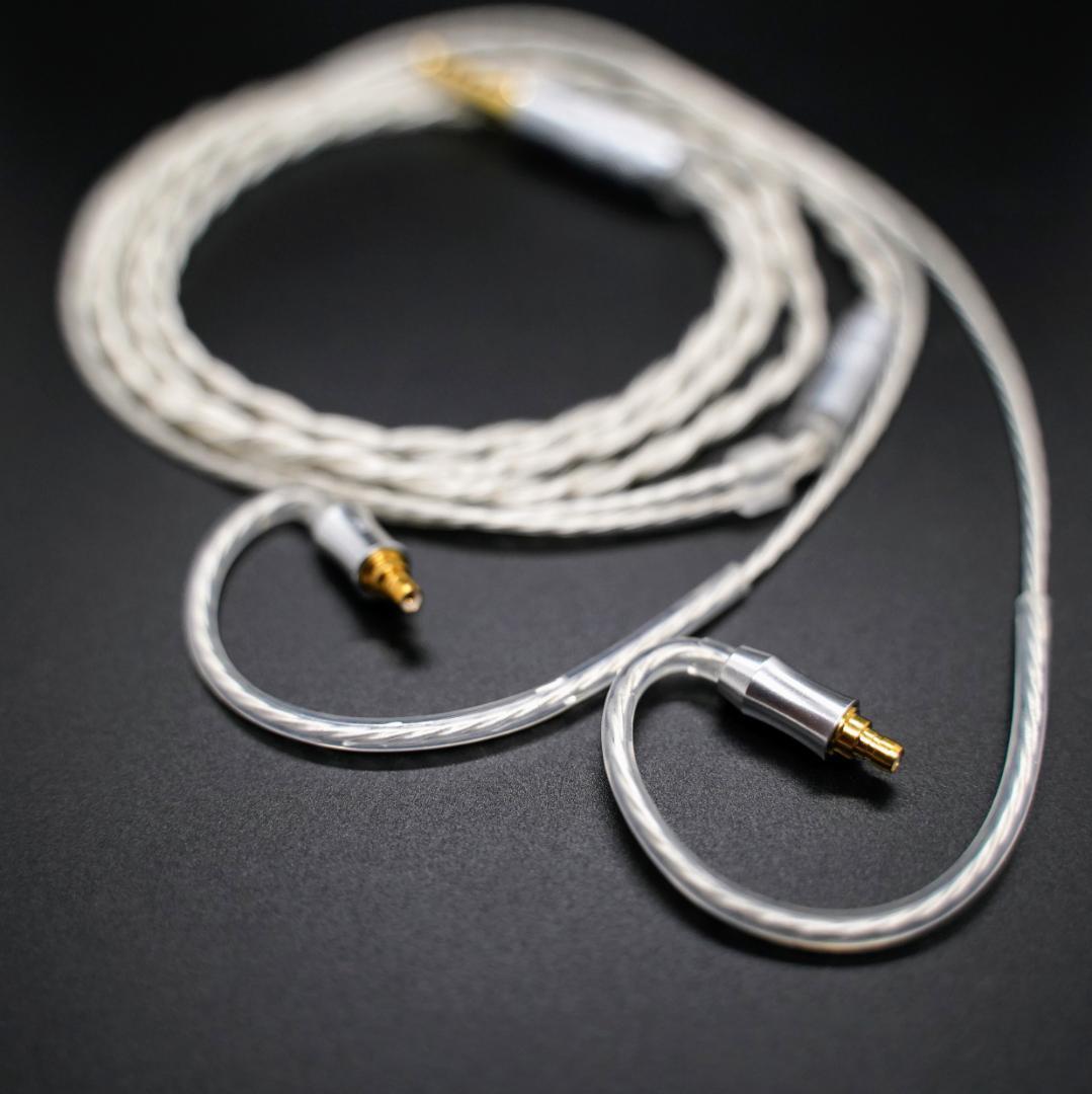最高峰グレード 7N超冷凍製単結晶銅銀メッキ最高ケーブル IE500/3.5mm