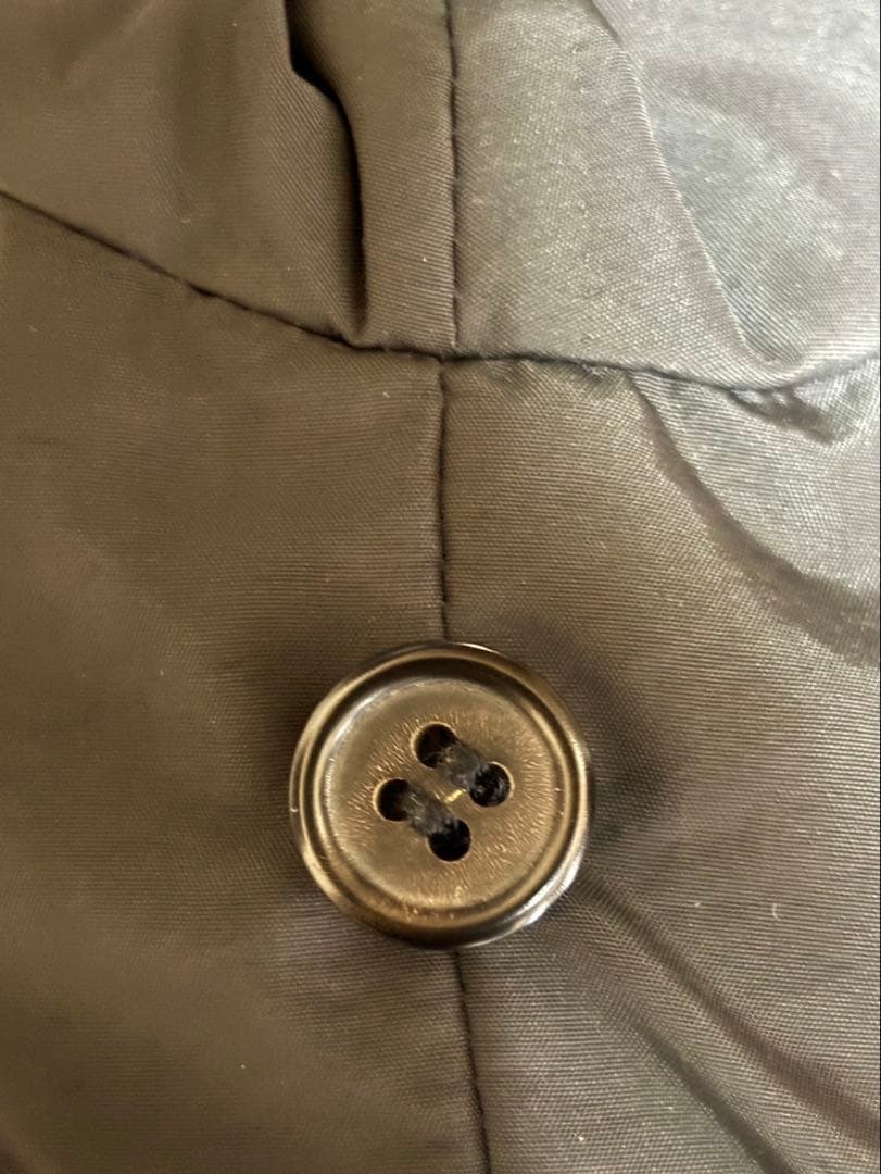 HERMES 正規品　ナイロン ステンカラー ハーフコート メンズ ジャケット