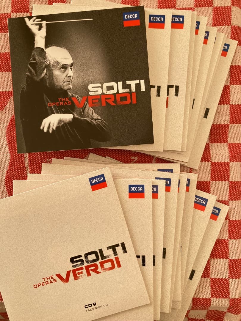 ショルティ ヴェルディBOX 美品 Solti Verdi