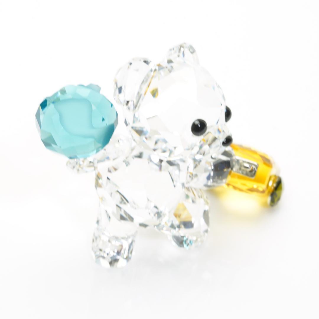 SWAROVSKI クリスベア 置物 travel the World 旅行