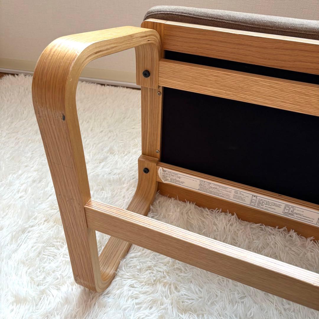 無印良品 リビングでもダイニングでもつかえるベンチ・2 オーク材 オットマン