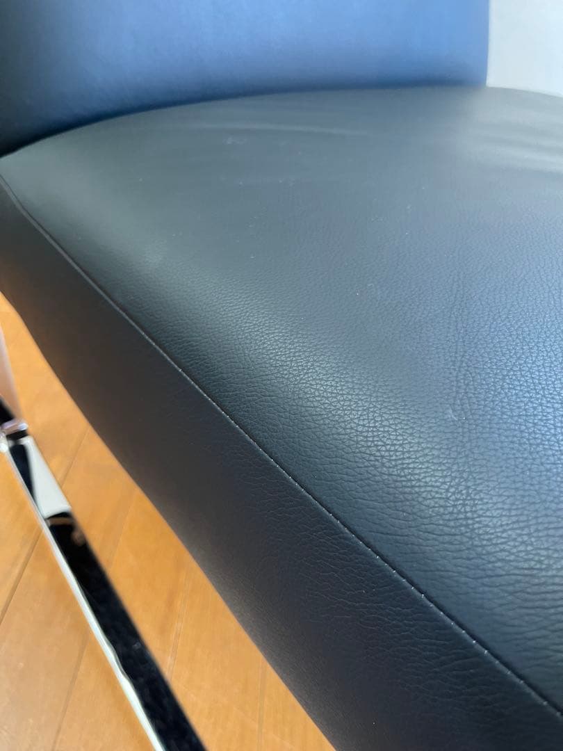 アメリカ　ラザール　本革ラウンジチェア　② ミッドセンチュリー　アールデコ　美品