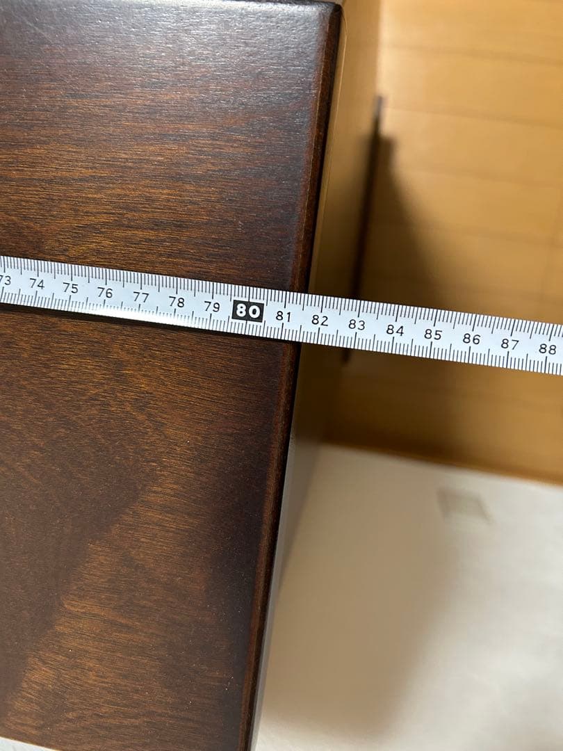 大雪木工 北海道民芸家具 ライティングビューロー 天然木 収納机 学習机