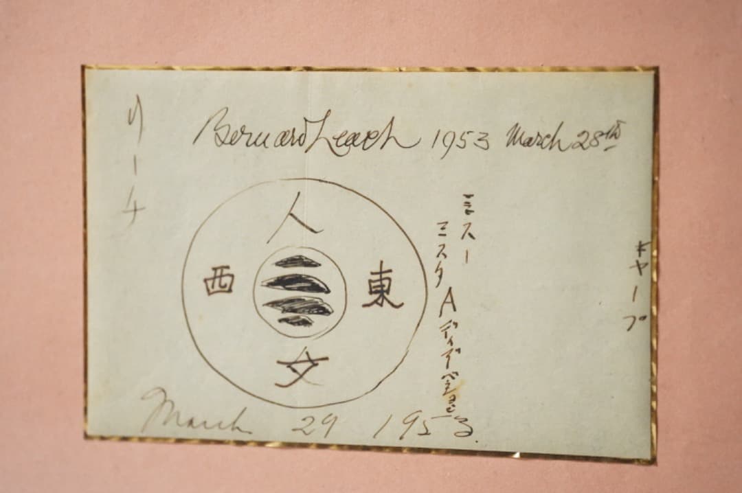 【本日限定価格】 バーナードリーチ 芹沢銈介 素描 肉筆 民藝 民芸 みんげい
