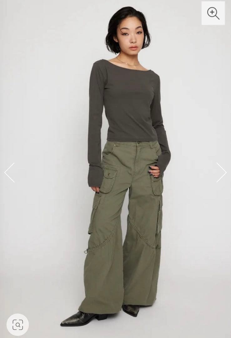 LAGUA GEM SEIRA×LAGUA CAMO CARGO PT