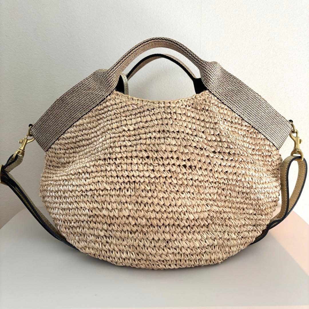 VIOLAd'ORO ヴィオラドーロ SANDRO 2way かごバッグ