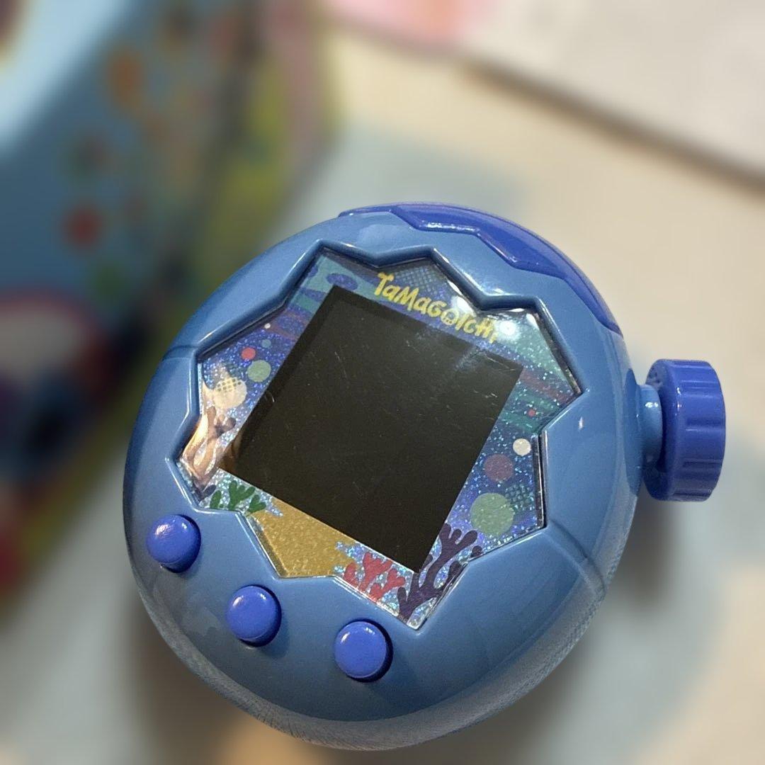 ♡*様 Tamagotchi Paradise たまごっちパラダイス本体✨青