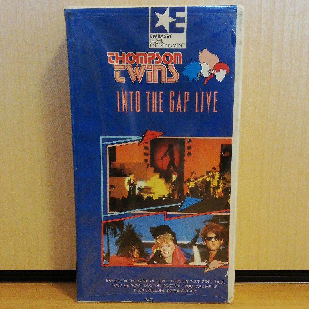 【VHS】トンプソン・ツインズ　INTO THE GAP LIVE