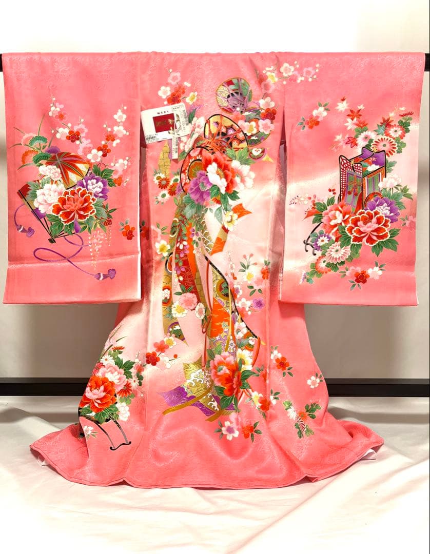 【美おり】MG52003 未使用 女の子 宮参着＋長襦袢セット お宮参り 熨斗目