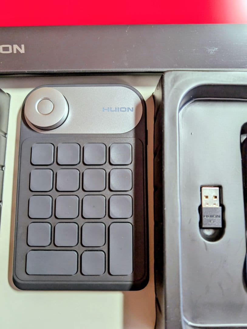 HUION Kamvas Pro 24 (4K) ペンタブレット本体 USED