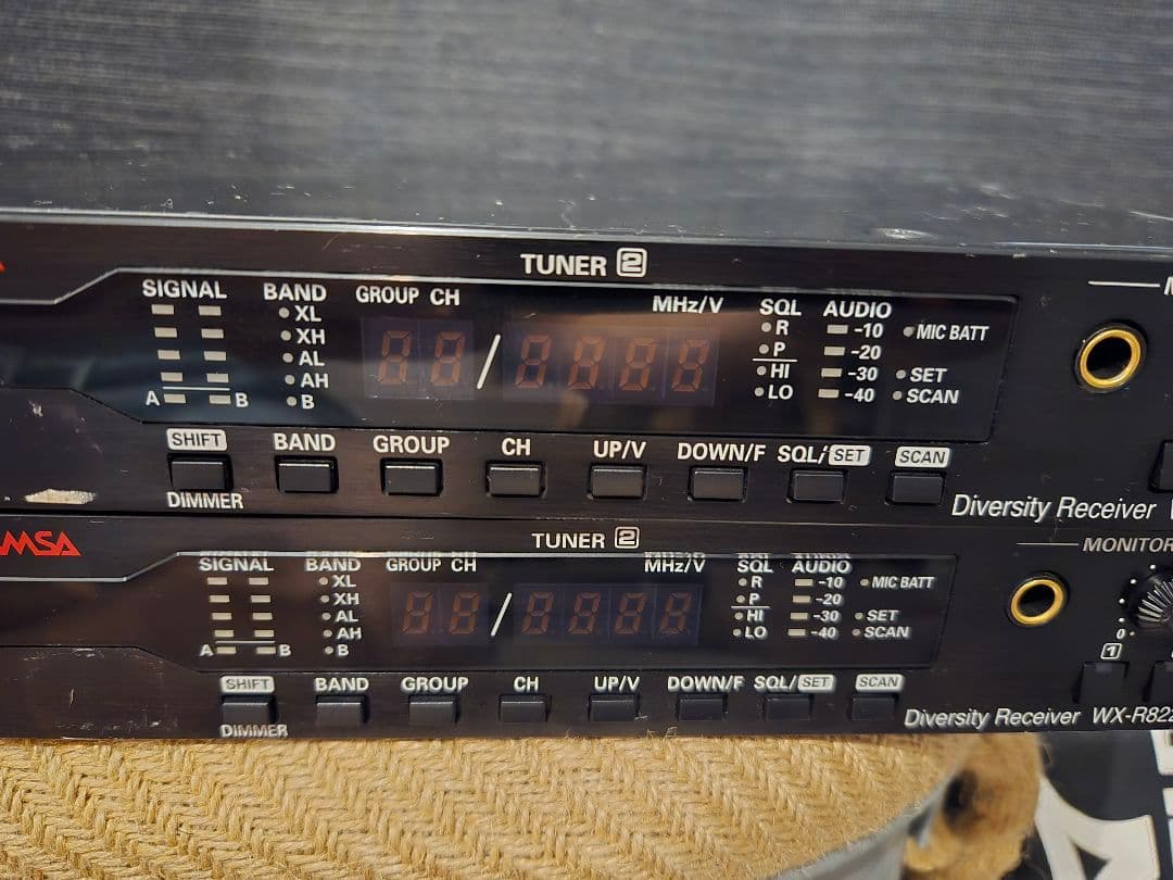 ワールドワイヤレスマイクWX-TA815WX-TB816受信機アンテナ