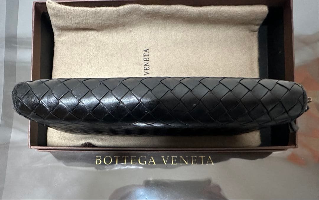【付属品付】ボッテガヴェネタ ラウンドファスナー/ラム/黒/4️⃣✨✨✨
