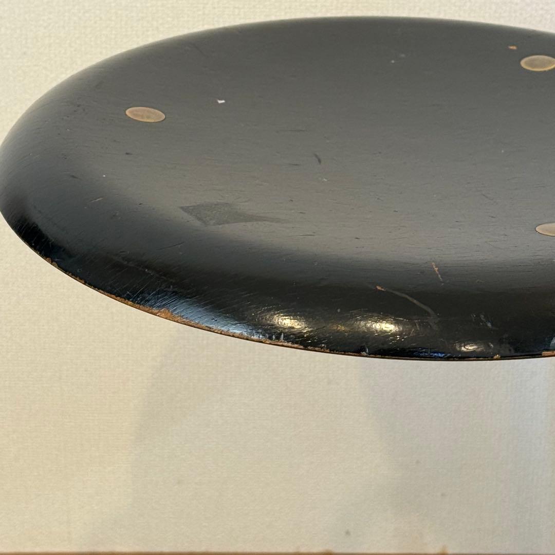 希少 ビンテージ ドットスツール 初期 フリッツハンセン 3本脚 ヤコブセン