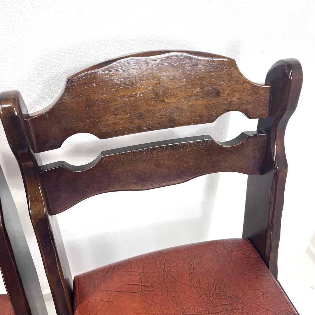 カリモクkarimoku RUSTIC ルスティックダイニングチェア2脚　②