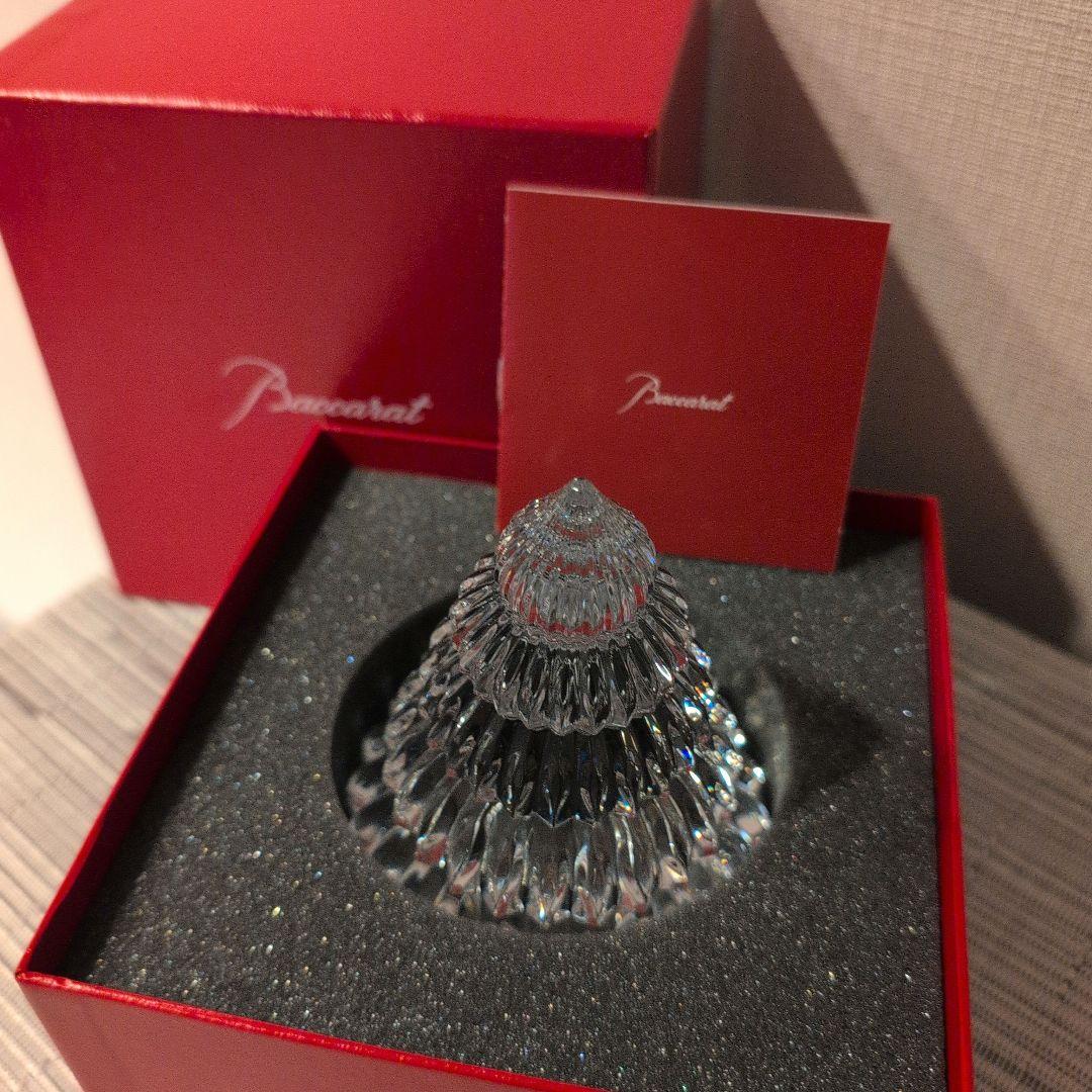 【新品】バカラ　クリスマスツリー エンチャンティング