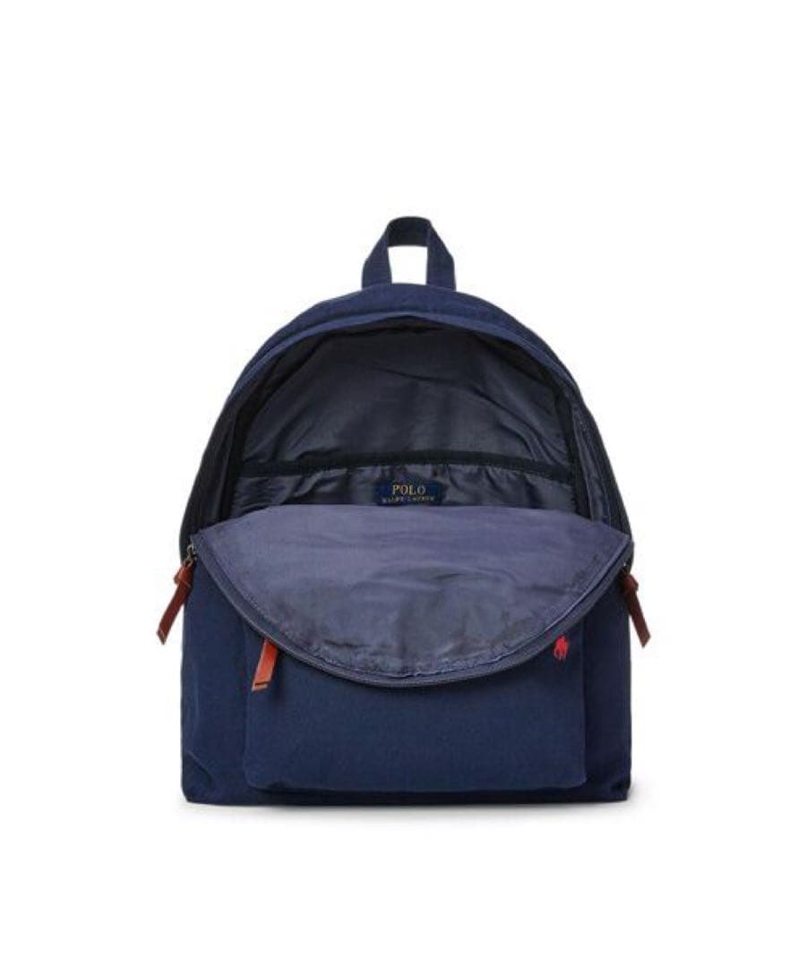 新品ポロラルフローレン　ネイビー キャンバス リュック紺POLO