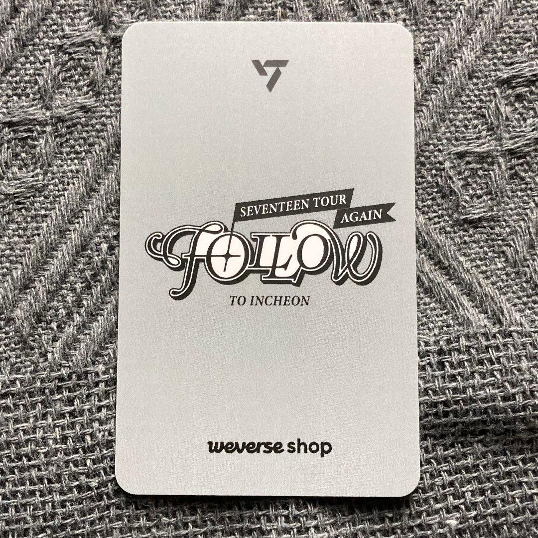 SEVENTEEN FOLLOW ウォヌ セブチ 仁川 会場限定 トレカ