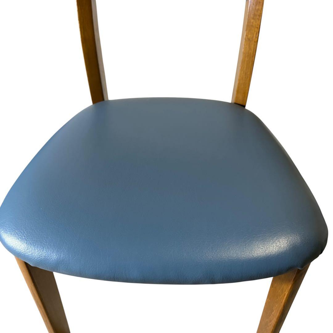 極美品 飛騨産業 ダイニングチェア キツツキマーク 2脚セット②